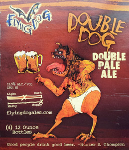 Flying Dog Double Dog Logo