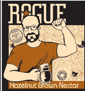 Rogue Hazelnut Brown Logo