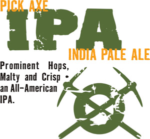 Tommyknocker Pick Axe IPA Logo