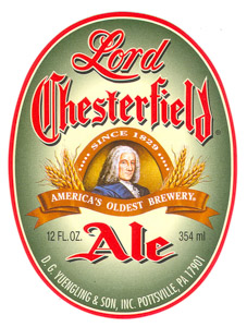 Yuengling Lord Chesterfield Ale Logo