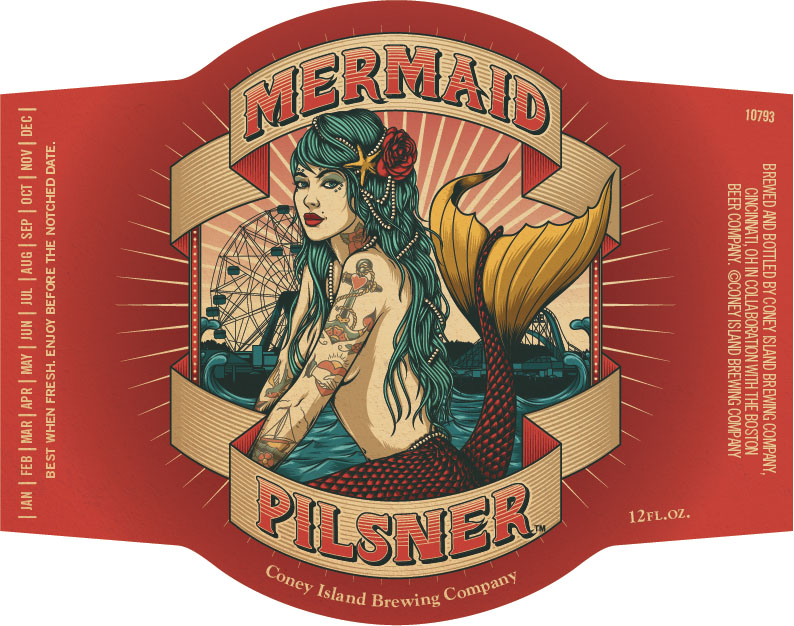 Coney Island Mermaid Pilsner Logo