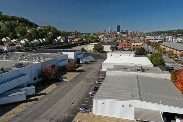 Fuhrer Southside Campus Pittsburgh Skyline